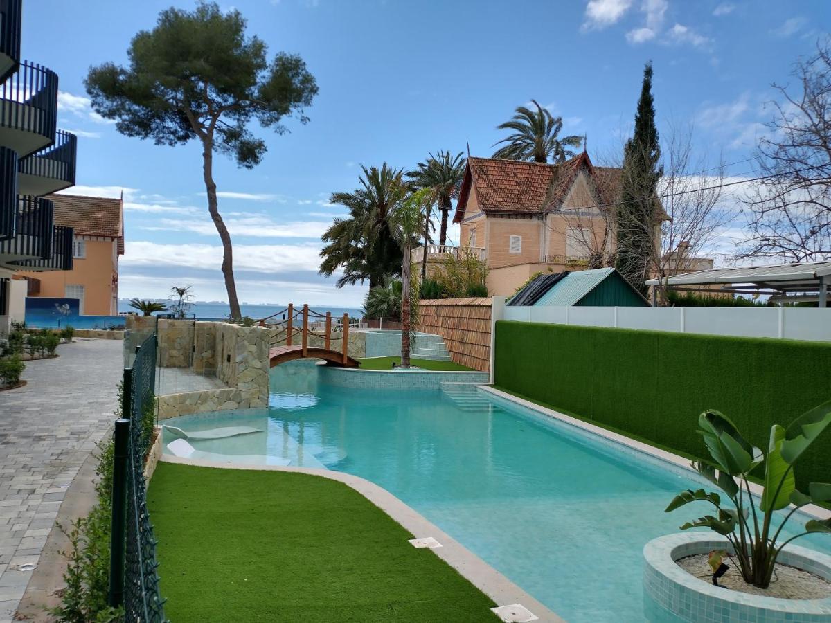 Modern Nieuwbouwappartement Aan Het Strand Van De Mar Menor In Santiago De La Ribera Lo Pagán Exteriér fotografie