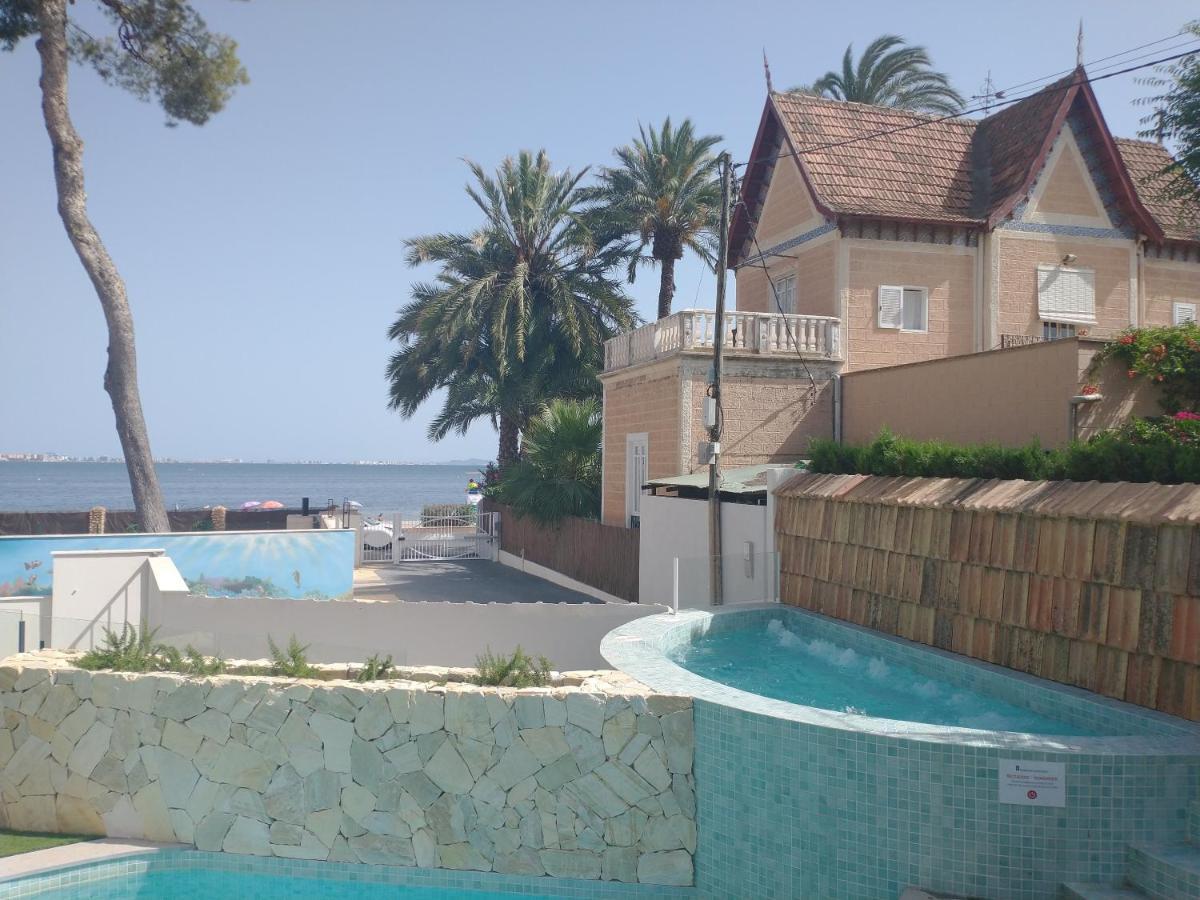 Modern Nieuwbouwappartement Aan Het Strand Van De Mar Menor In Santiago De La Ribera Lo Pagán Exteriér fotografie