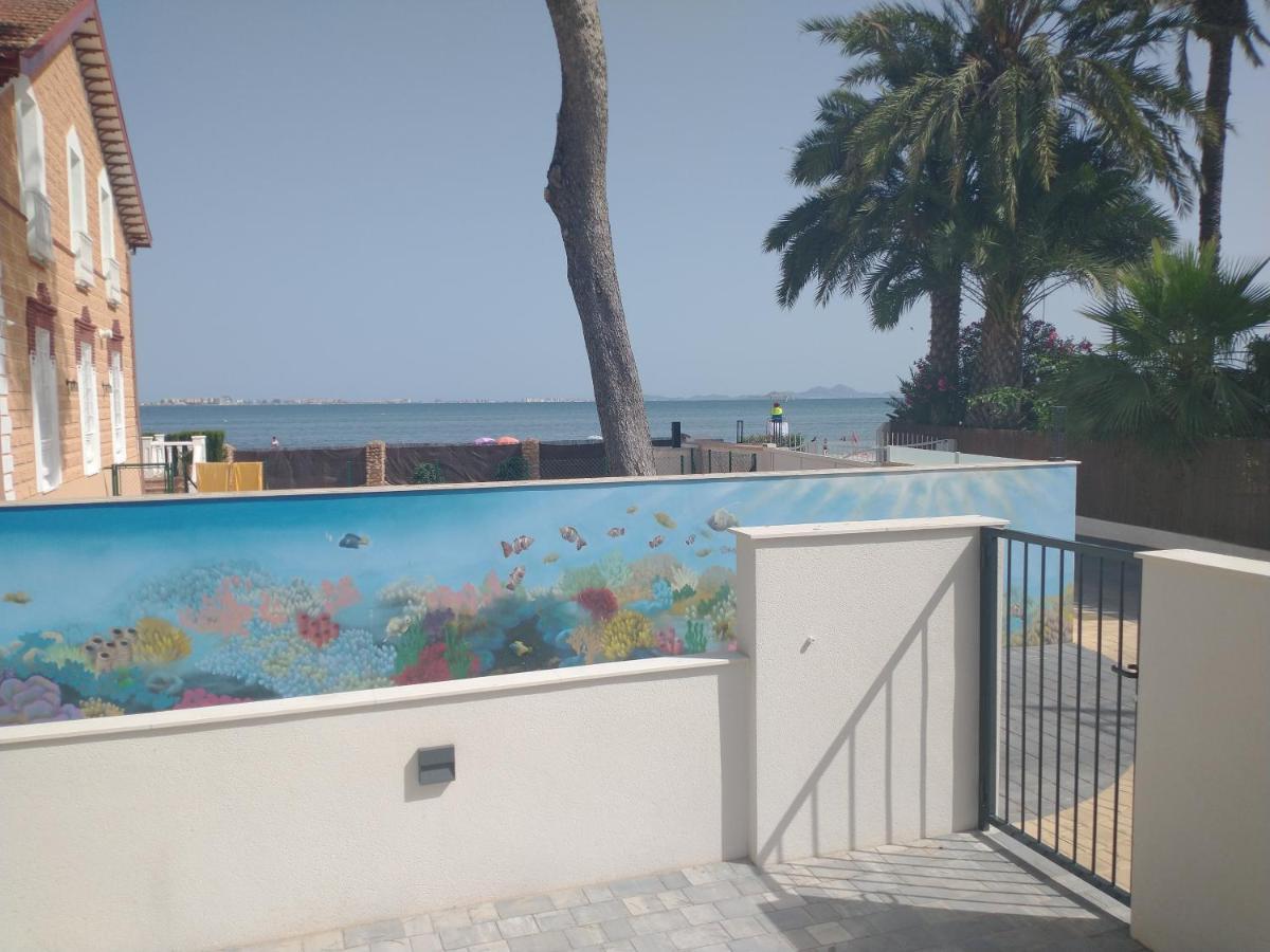 Modern Nieuwbouwappartement Aan Het Strand Van De Mar Menor In Santiago De La Ribera Lo Pagán Exteriér fotografie