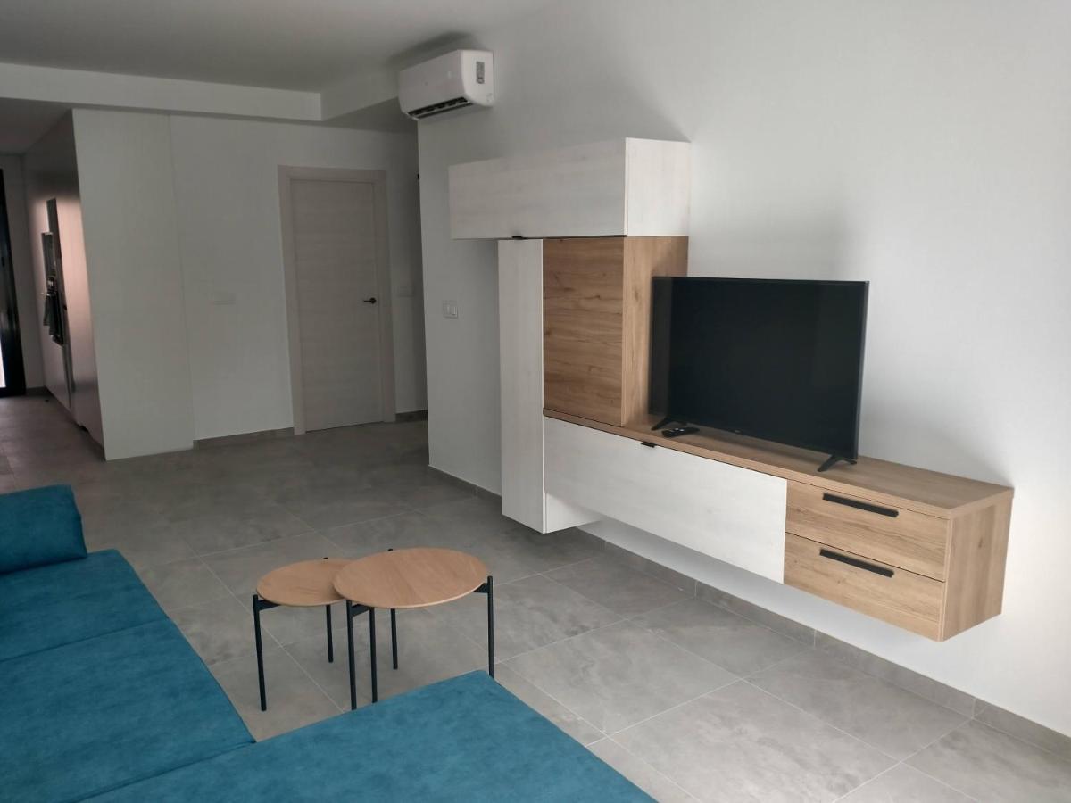 Modern Nieuwbouwappartement Aan Het Strand Van De Mar Menor In Santiago De La Ribera Lo Pagán Exteriér fotografie