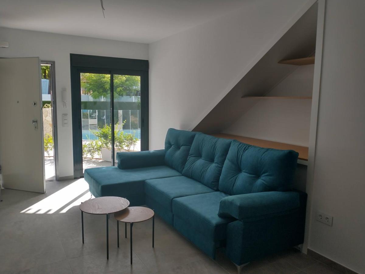 Modern Nieuwbouwappartement Aan Het Strand Van De Mar Menor In Santiago De La Ribera Lo Pagán Exteriér fotografie