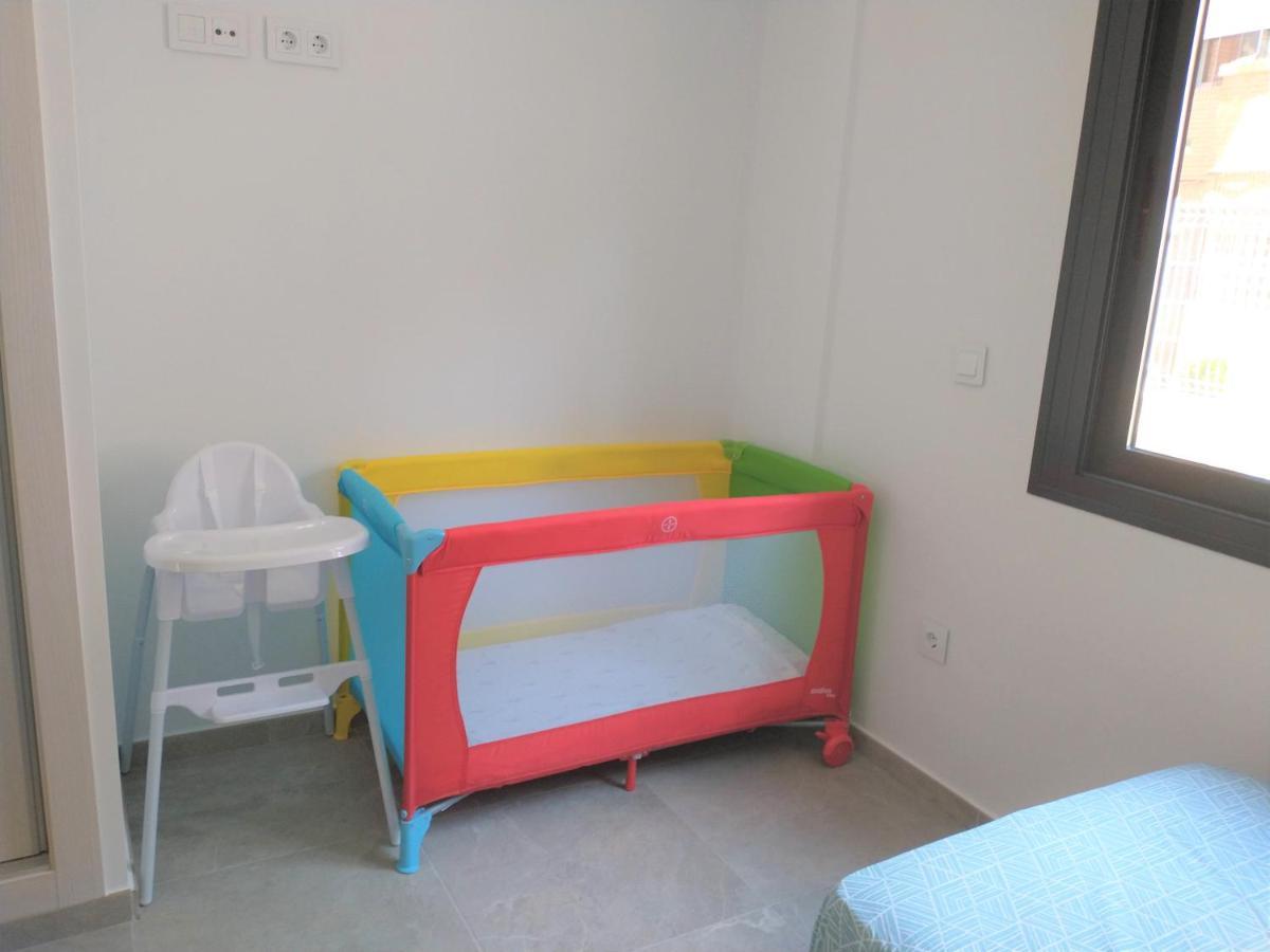 Modern Nieuwbouwappartement Aan Het Strand Van De Mar Menor In Santiago De La Ribera Lo Pagán Exteriér fotografie