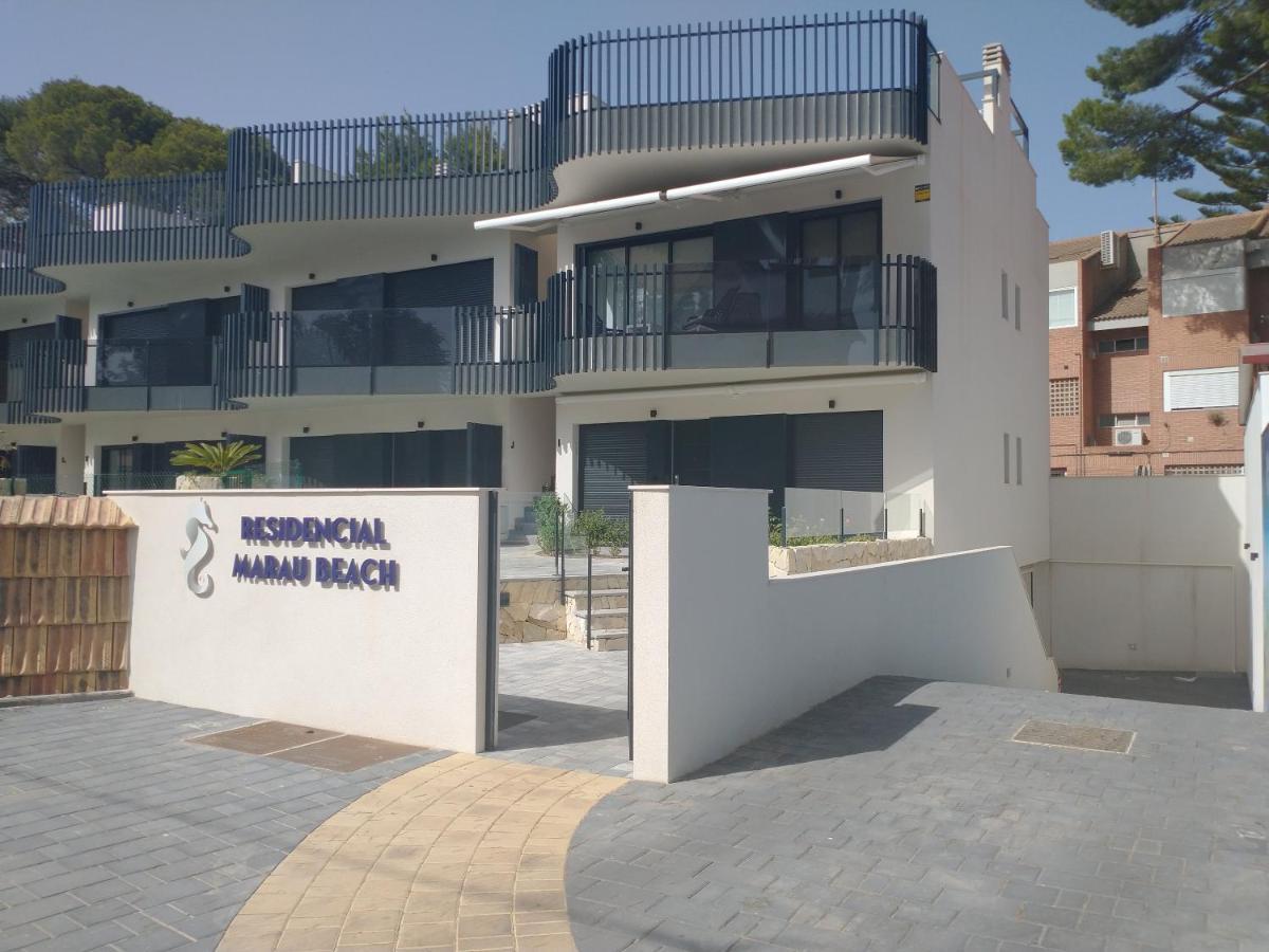 Modern Nieuwbouwappartement Aan Het Strand Van De Mar Menor In Santiago De La Ribera Lo Pagán Exteriér fotografie